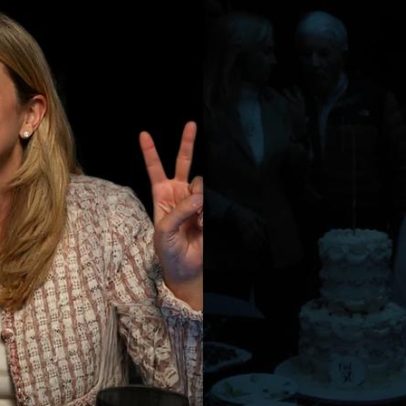 Ticiane Pinheiro celebra 50 anos com família e bolo elegante
