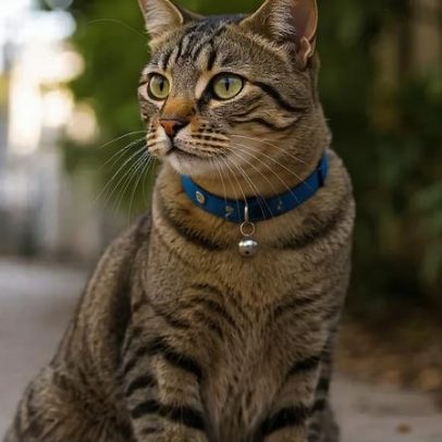 Coleiras para gatos dividem opiniões; curiosidades do comportamento felino