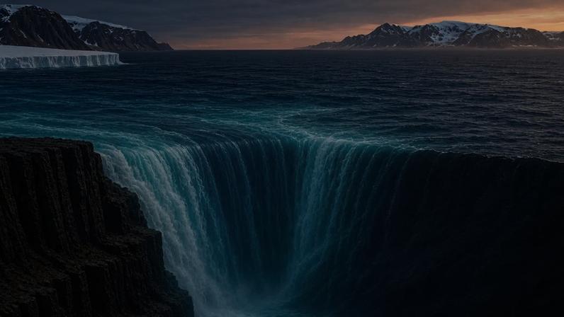 Maior cachoeira do mundo fica no fundo do oceano, não em terra firme