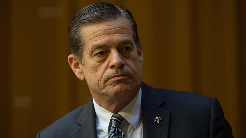 George Pino attends his trial in Miami on 12 June.