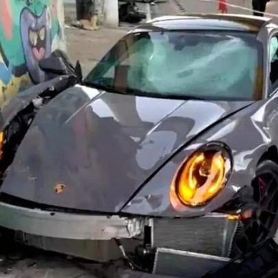 Acidente com Porsche do influenciador Fábio Giga é investigado