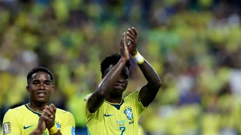 Vini Jr. e Endrick são os mais queridos jogadores da seleção brasileira.