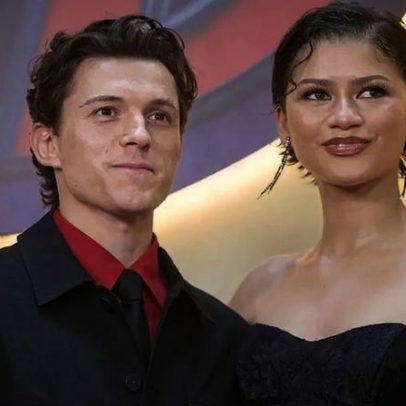 Zendaya e Tom Holland surgem juntos em rara aparição