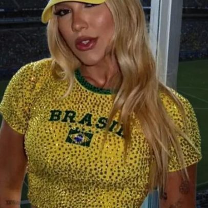 Virgínia comenta gol do ex-jogador Vini Jr. e torce por ele