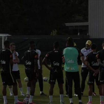 Seleção Brasileira realiza primeiro treino em solo nos EUA