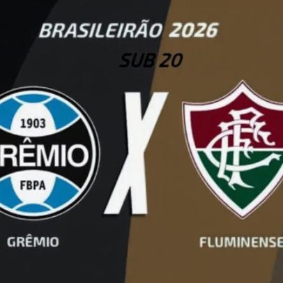 Grêmio x Fluminense Sub-20 onde assistir, escalções e arbitragem
