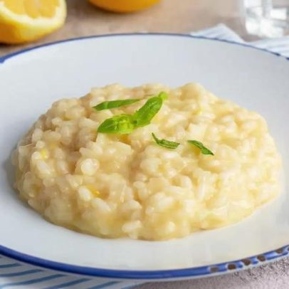 Risoto de Limão-Siciliano une sofisticação e sabor
