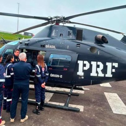 Lesão em jogo de futebol evolui para infecção generalizada e helicóptero em POA