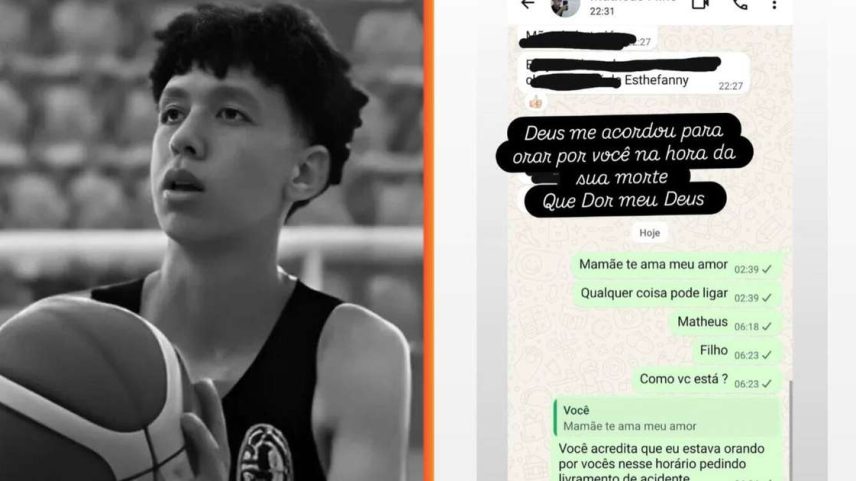 Matheus Henrique Ferreira Martins tinha 15 anos.