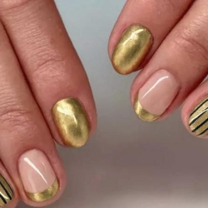 Manicure italiana usa truque para alongar unhas curtas