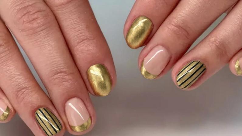 Manicure italiana usa truque para alongar unhas curtas