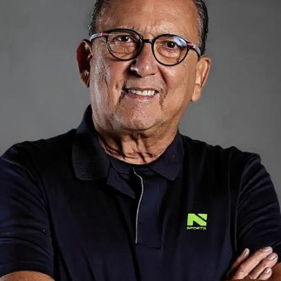 Galvão Bueno comenta o jogo Brasil x Japão