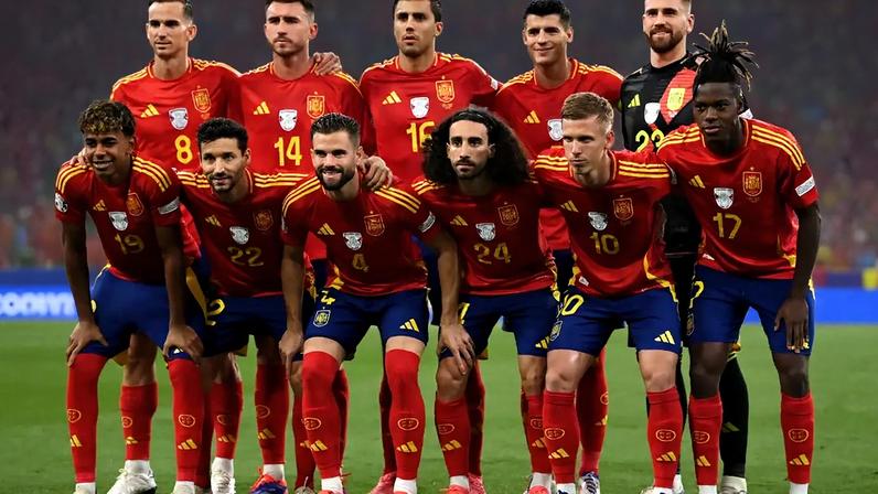 Seleção da Espanha.