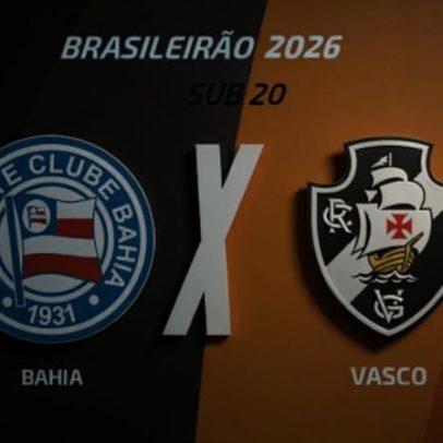 Bahia x Vasco Sub-20: onde assistir, escalações e arbitragem