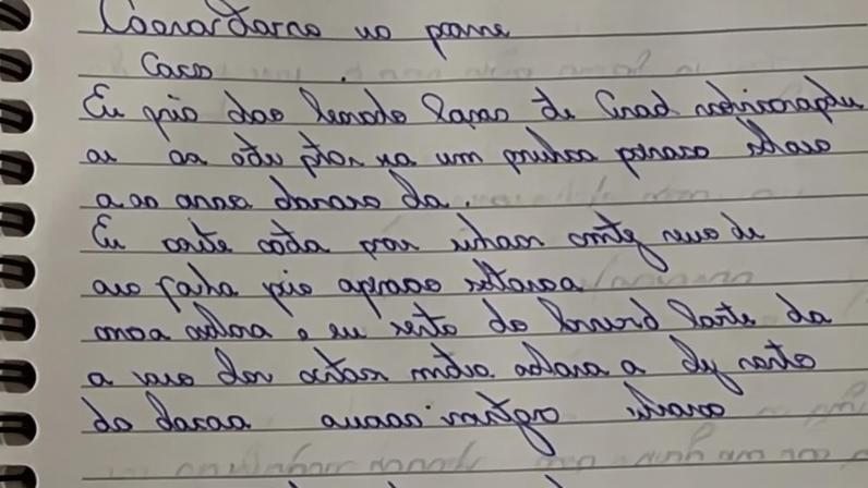 Em carta, suspeito preso nega ter retirado câmera de jovem que morreu em salto sem cordas