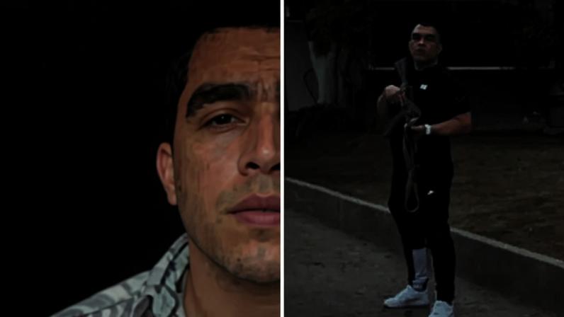 Pôster com imagens de Niño Guerrero divulgado pelo governo venezuelano em 2023
