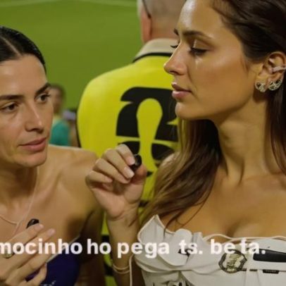 Bruna Biancardi testa conhecimentos de Duda Fournier sobre futebol em vídeo