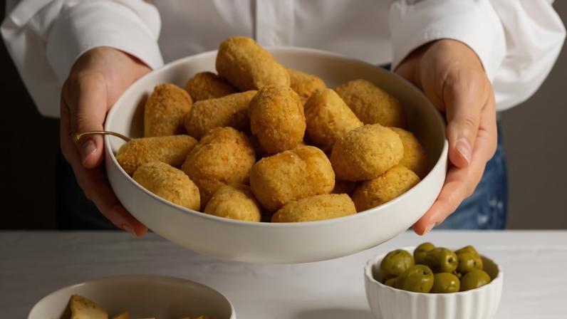 Os bolinhos feitos na air fryer são uma excelente opção para petiscar durante os jogos da Copa do Mundo — Foto: Freepik/Creative Commons