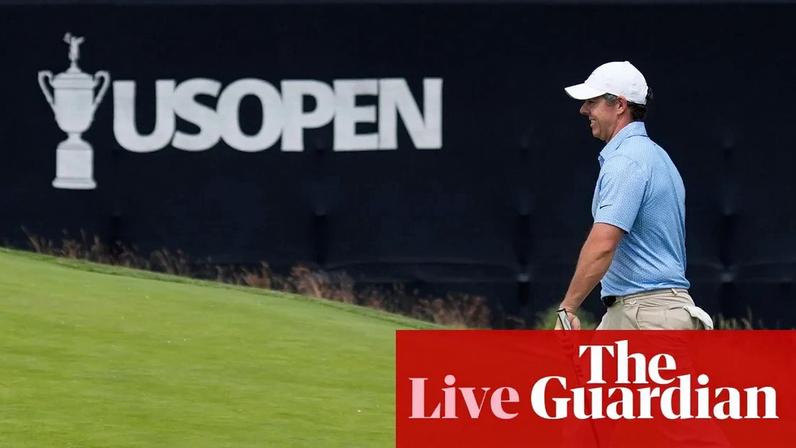 Rory McIlroy tees off on day one in a trio that also includes Ludvig Åberg and Tommy Fleetwood.