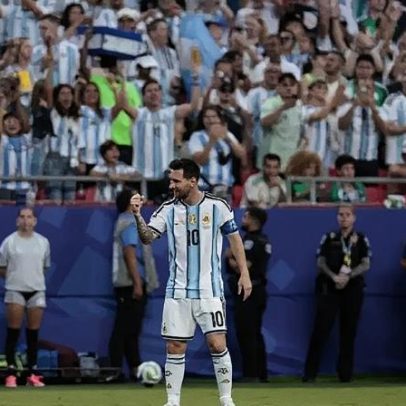 Messi minuto a minuto na estreia de gala da sexta Copa