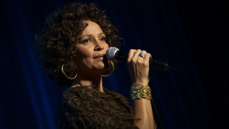 Whitney Houston performing at the Beverly Hilton hotel in 2009, where she died three years later. The singer’s estate has denied she was high during an appearance on The Oprah Winfrey Show, when she fell off the stage.