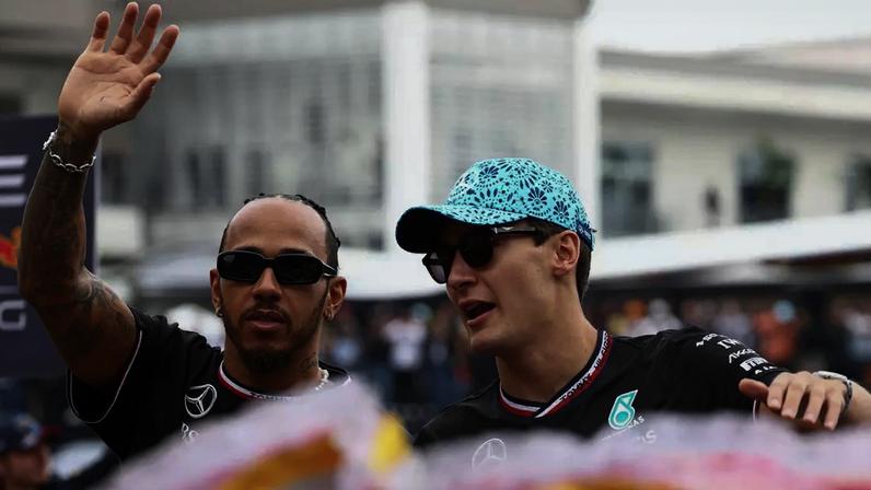 George Russell comenta sobre disputa com Lewis Hamilton