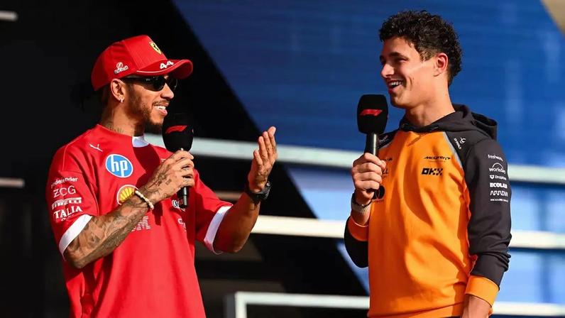 Lando Norris destaca desempenho de Lewis Hamilton na Ferrari