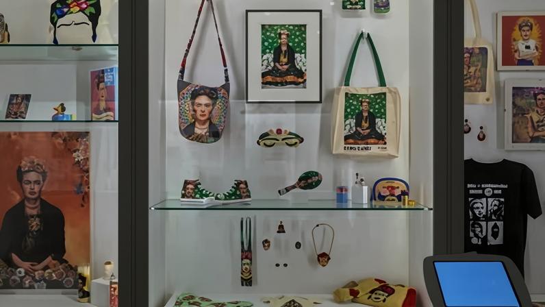 Frida Kahlo na loja de presentes: retrato polêmico não disponível para compra