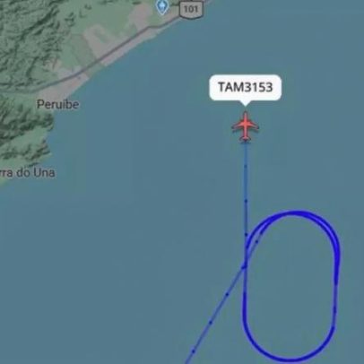 Imagens mostram aviões circulando durante falha que atingiu Congonhas e Guarulhos
