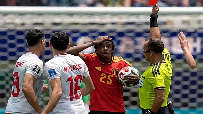 Irã segura Bélgica com 10 homens em empate na Copa do Mundo, Ngoy expulso
