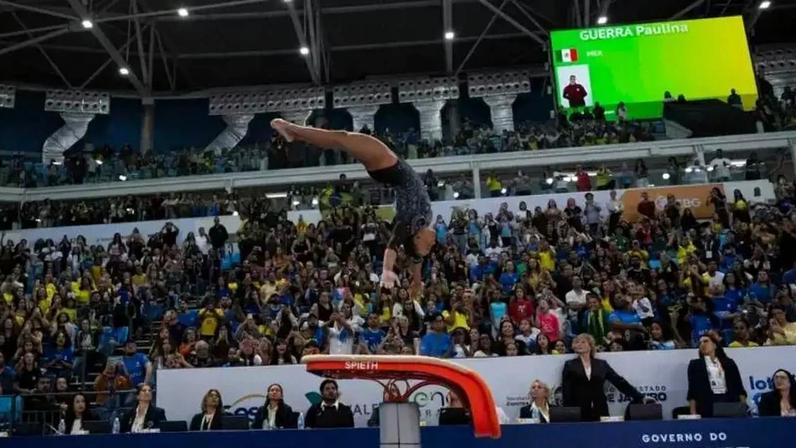 Rebeca Andrade no Pan-Americano de Ginástica Artística 2026