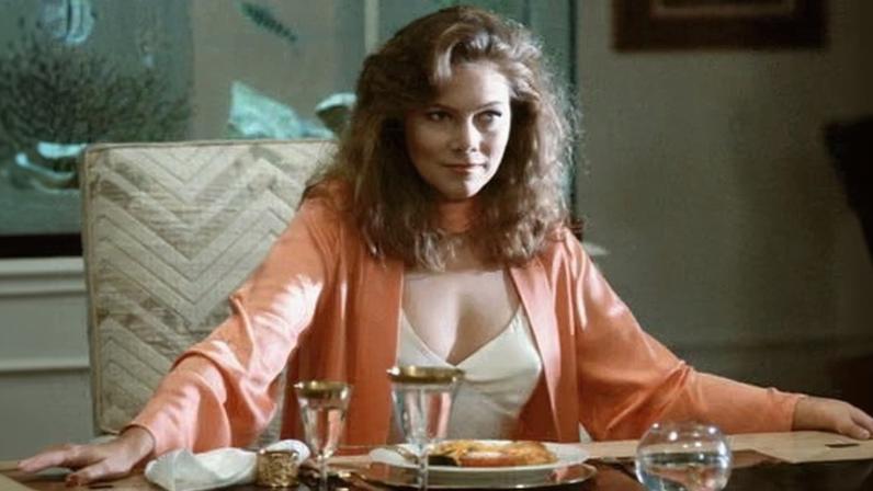 Cruelly funny … Kathleen Turner in The Man With Two Brains.