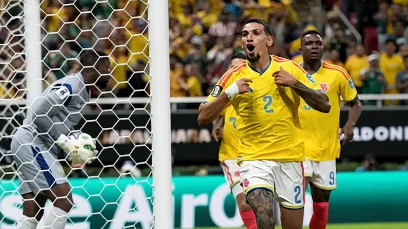 Daniel Muñoz quebra resistência da DR Congo e leva Colômbia às oitavas