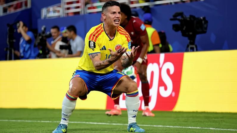A Colômbia confirmou a liderança do Grupo K da Copa do Mundo de 2026 ao empatar em 0 a 0 com Portugal, nesta sexta-feira (26), no Hard Rock Stadium, em Miami • FIFA via Getty Images