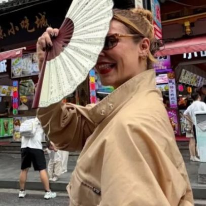 Mala inteligente: 5 peças-chave levadas por Paolla Oliveira à China