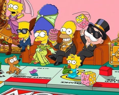 Os Simpsons assumem Monopoly Go em duelo entre Mr. Monopoly e Sr. Burns
