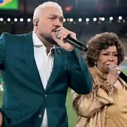 Alcione rebate críticas ao hino com Belo: canta desde menina