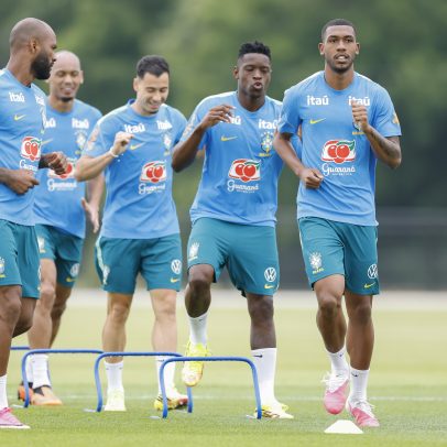 Ancelotti faz testes na Seleção e mantém mistério sobre substituto de Raphinha