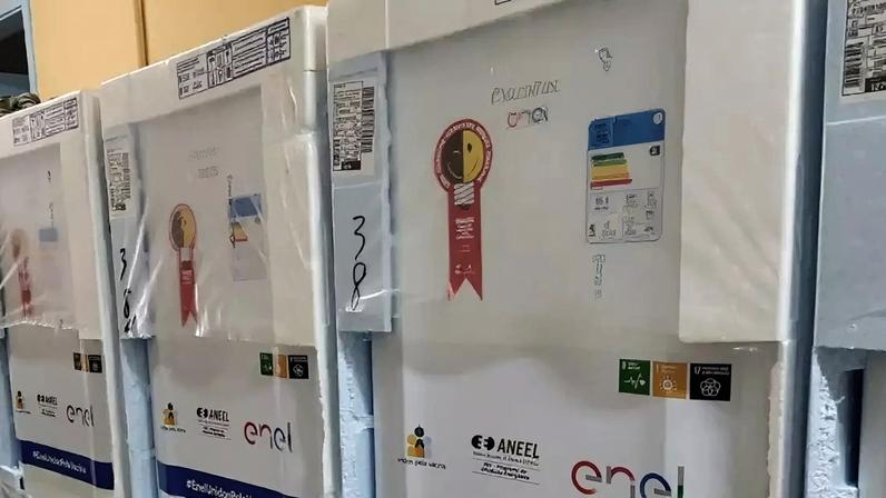 Troca de geladeira faz parte de uma iniciativa que busca reduzir o consumo de energia e o valor das contas de luz