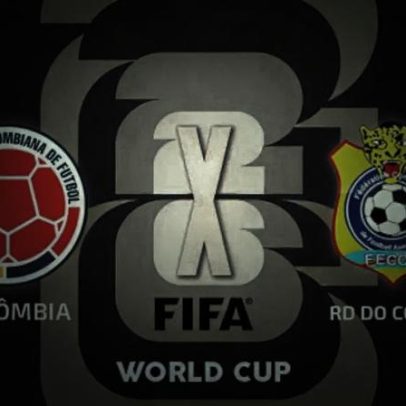 Colômbia enfrenta RD Congo em busca de vaga na classificação