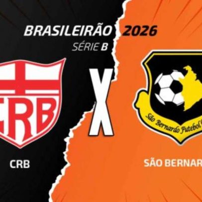 CRB x São Bernardo: onde assistir, escalações e arbitragem