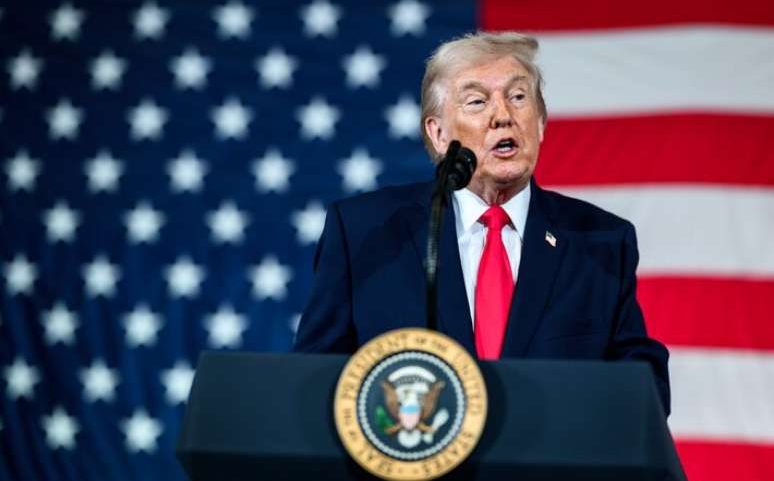 O presidente dos Estados Unidos, Donald Trump.