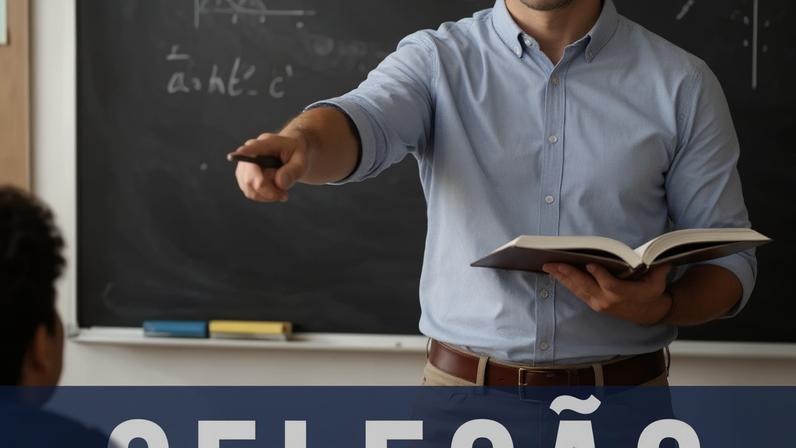 Seleção para professor.