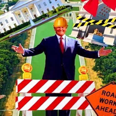 Frenesi de reformas em DC de Trump perplexa moradores e visitantes