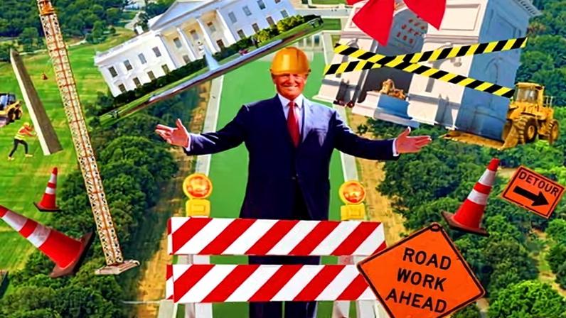 In recent weeks, the area near the White House has resembled an exclusion zone.