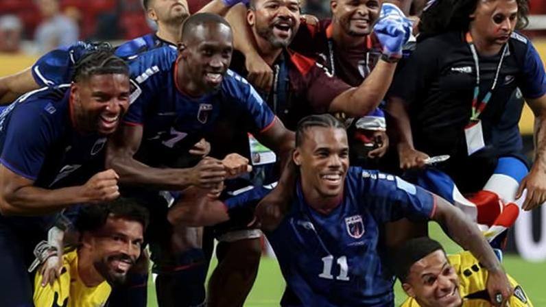 Dejection for Uruguay players, but joy for Cape Verde’s