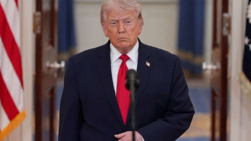 Presidente dos EUA, Donald Trump 1º de abril de 2026 Alex Brandon/Pool via REUTERS