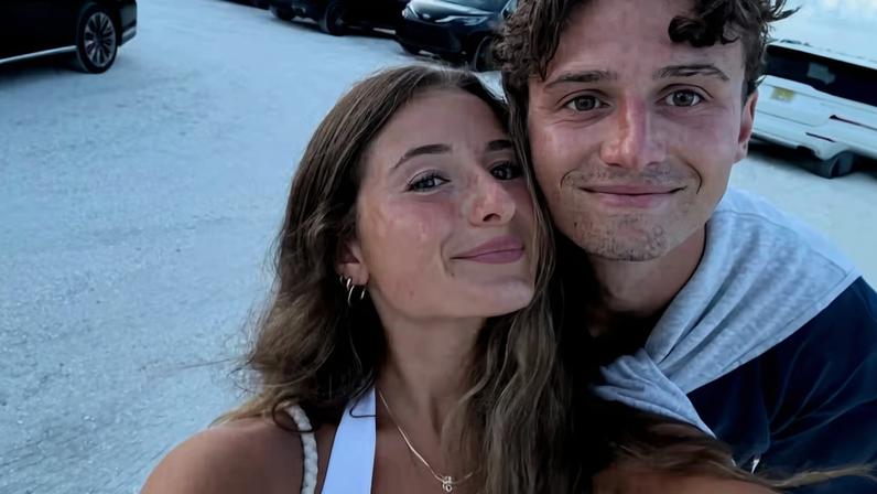 Aaron casou-se com Milana D'Ambra — Foto: Reprodução/Instagram