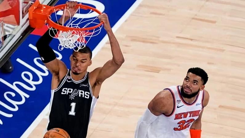 Final da NBA: Wembanyama domina Garden enquanto Spurs derrotam Knicks no Jogo 3