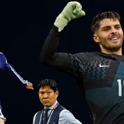 Equipes asiáticas podem estar alcançando a Europa nesta Copa do Mundo
